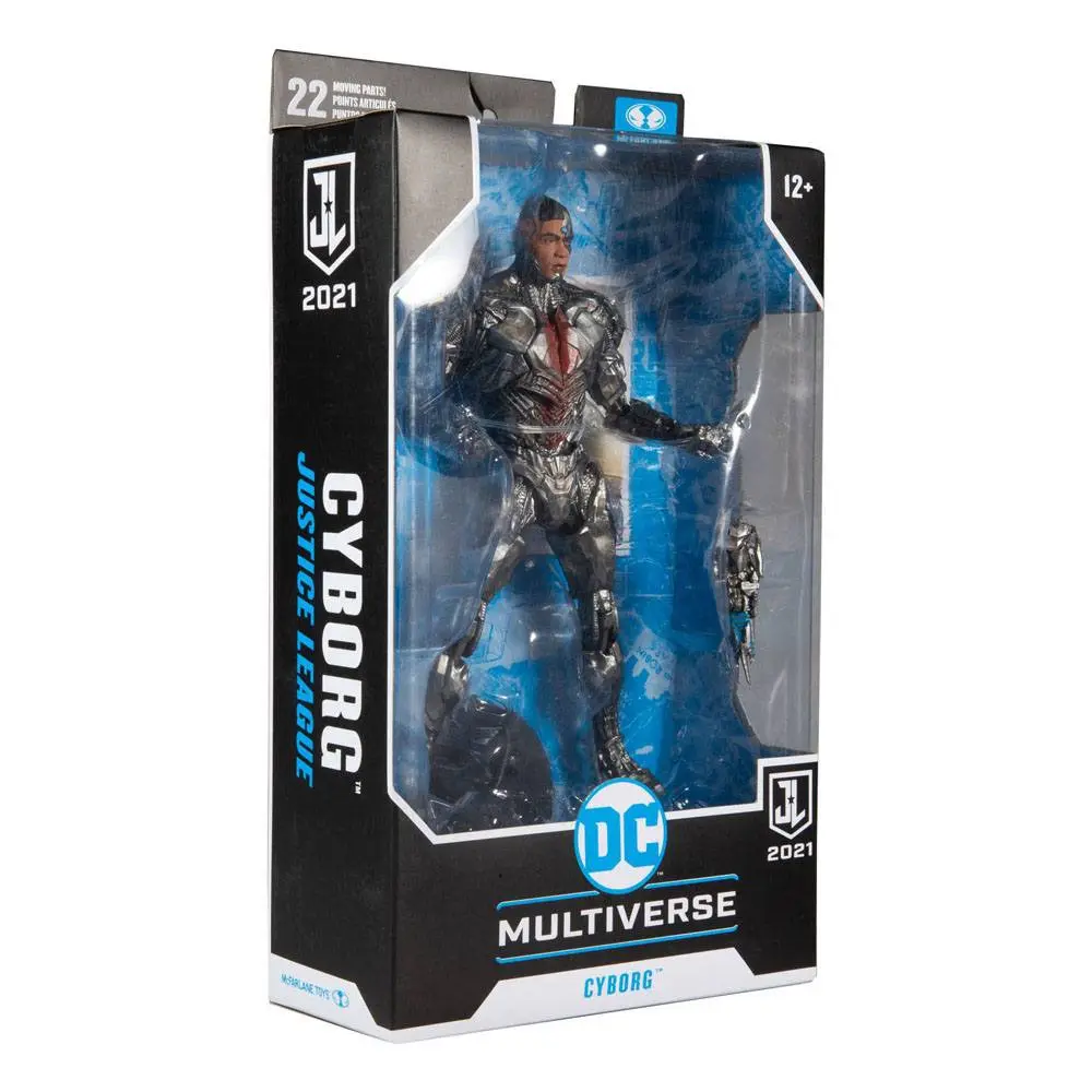 DC Justice League Movie Action Figure Cyborg 18 cm product photo