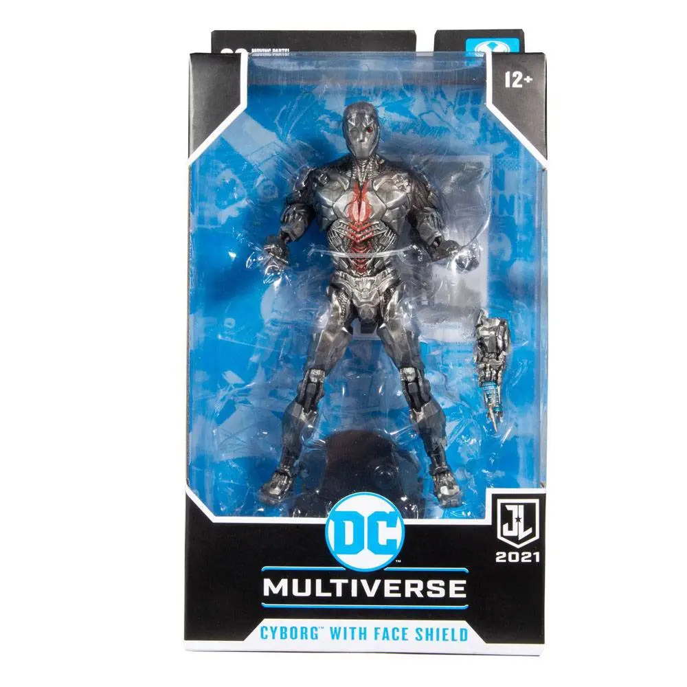DC Justice League Movie Action Figure Cyborg (Helmet) 18 cm product photo