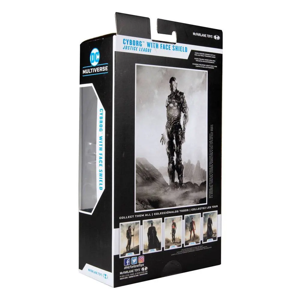 DC Justice League Movie Action Figure Cyborg (Helmet) 18 cm product photo