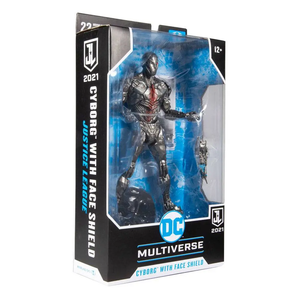 DC Justice League Movie Action Figure Cyborg (Helmet) 18 cm product photo
