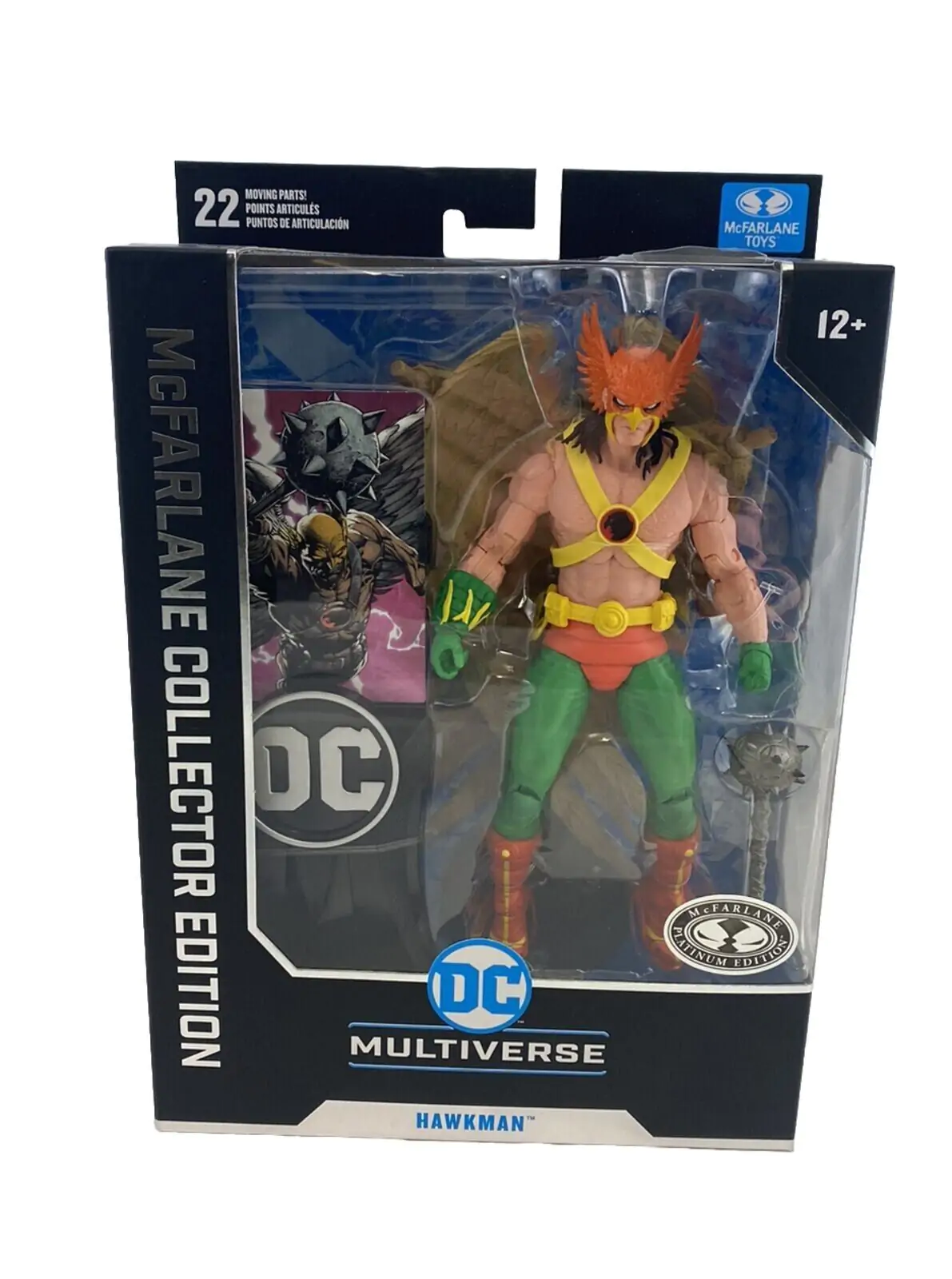 DC McFarlane Collector Edition Action Figure Hawkman (Zero Hour) Platinum Edition 18 cm product photo