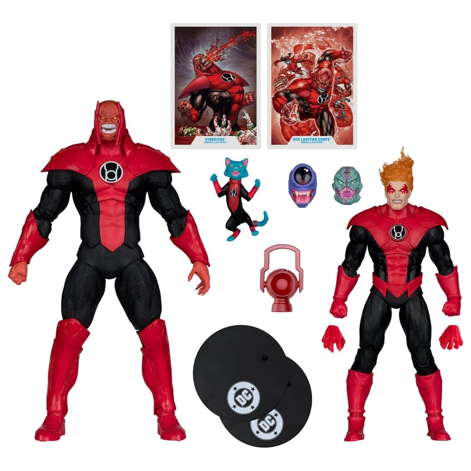 DC Multiverse Action Figures 2-Pack Atrocitus and Red Lantern Corps (Green Lantern) 18 cm product photo