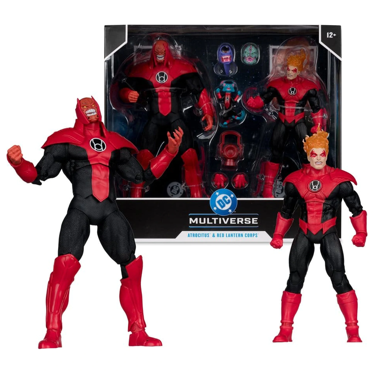 DC Multiverse Action Figures 2-Pack Atrocitus and Red Lantern Corps (Green Lantern) 18 cm product photo