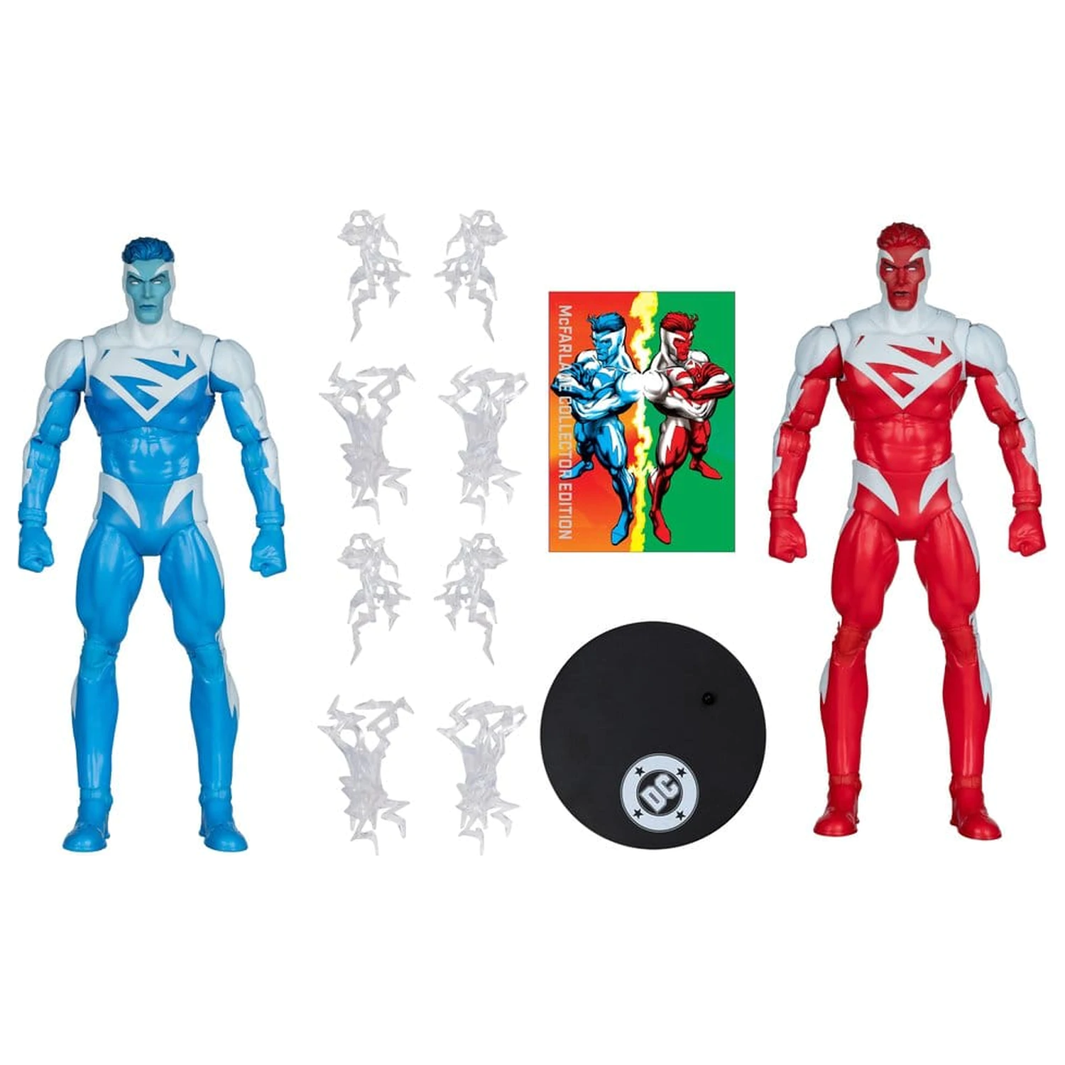 DC Multiverse Action Figures 2-Pack Superman Blue vs. Superman Red (Gold Label) 18 cm product photo