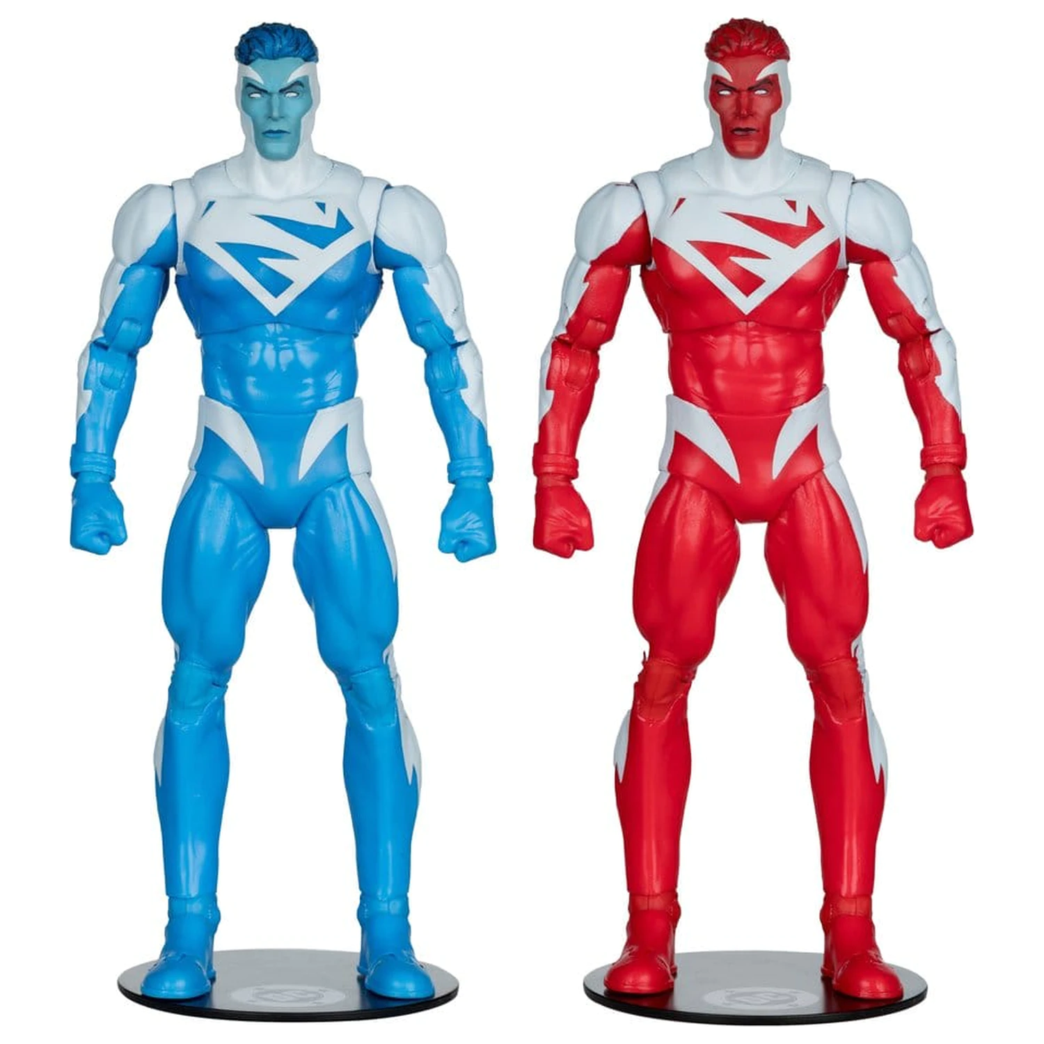 DC Multiverse Action Figures 2-Pack Superman Blue vs. Superman Red (Gold Label) 18 cm product photo