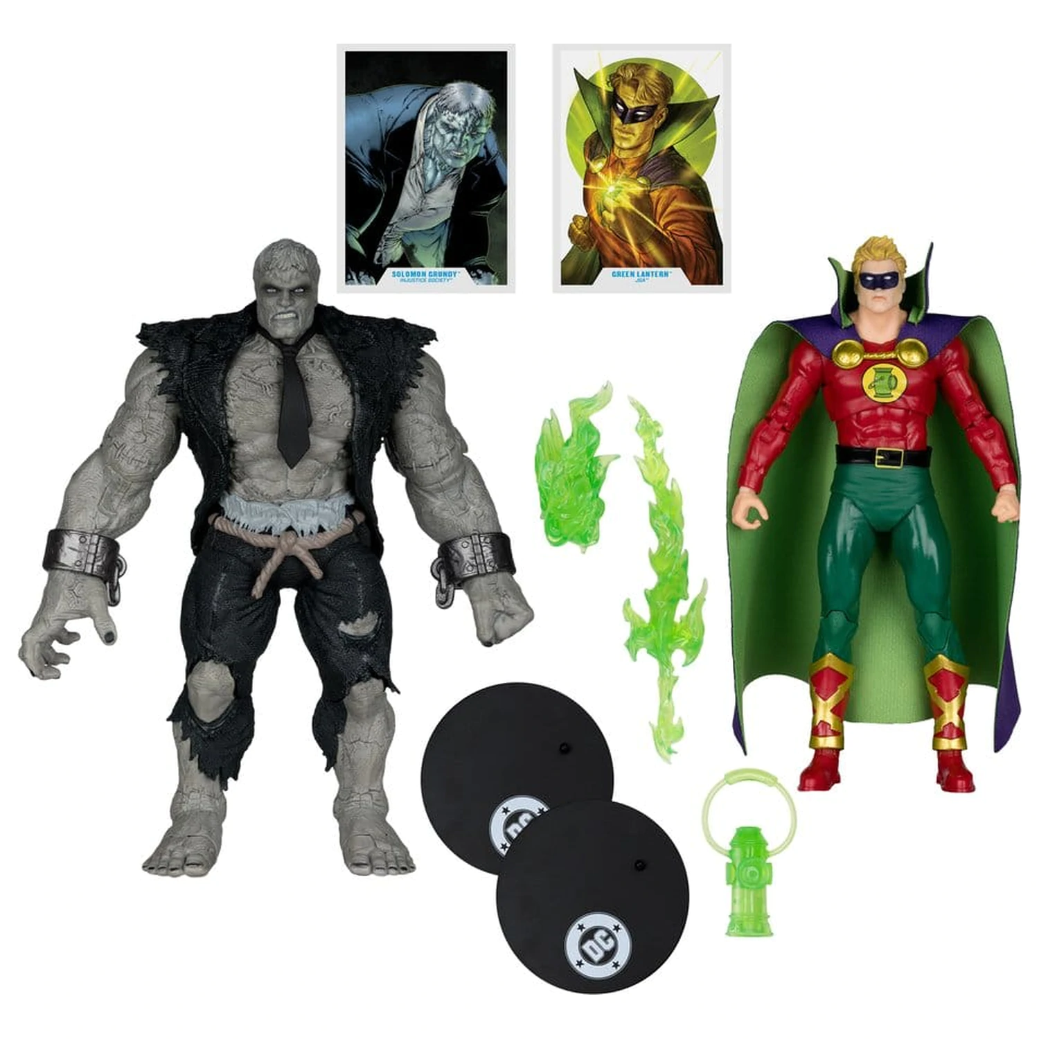 DC Multiverse Action Figures 2-Pack Solomon Grundy vs Green Lantern product photo