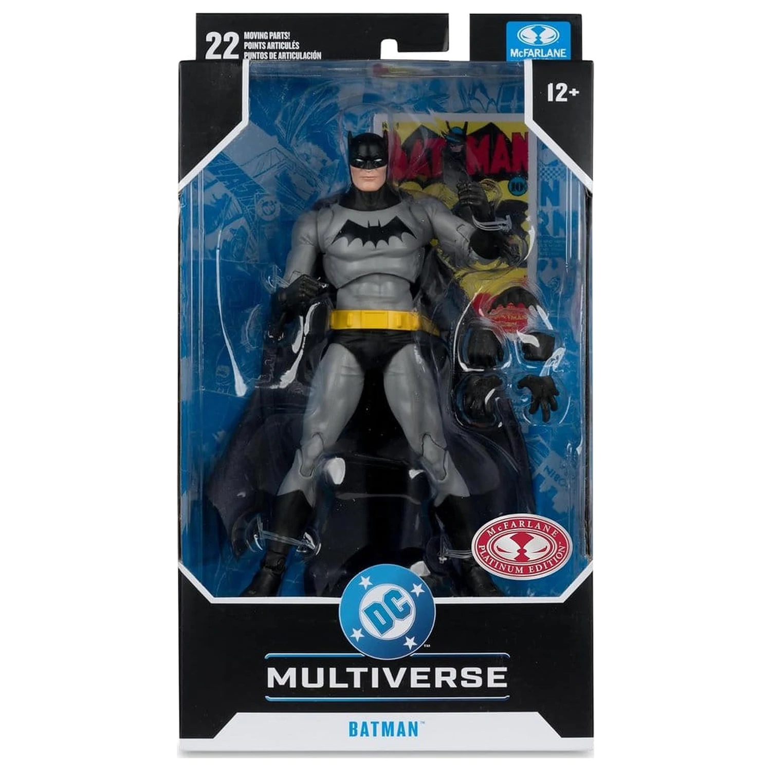 DC Multiverse Action Figure Batman (Batman #1) 18 cm (Platinum Edition) product photo