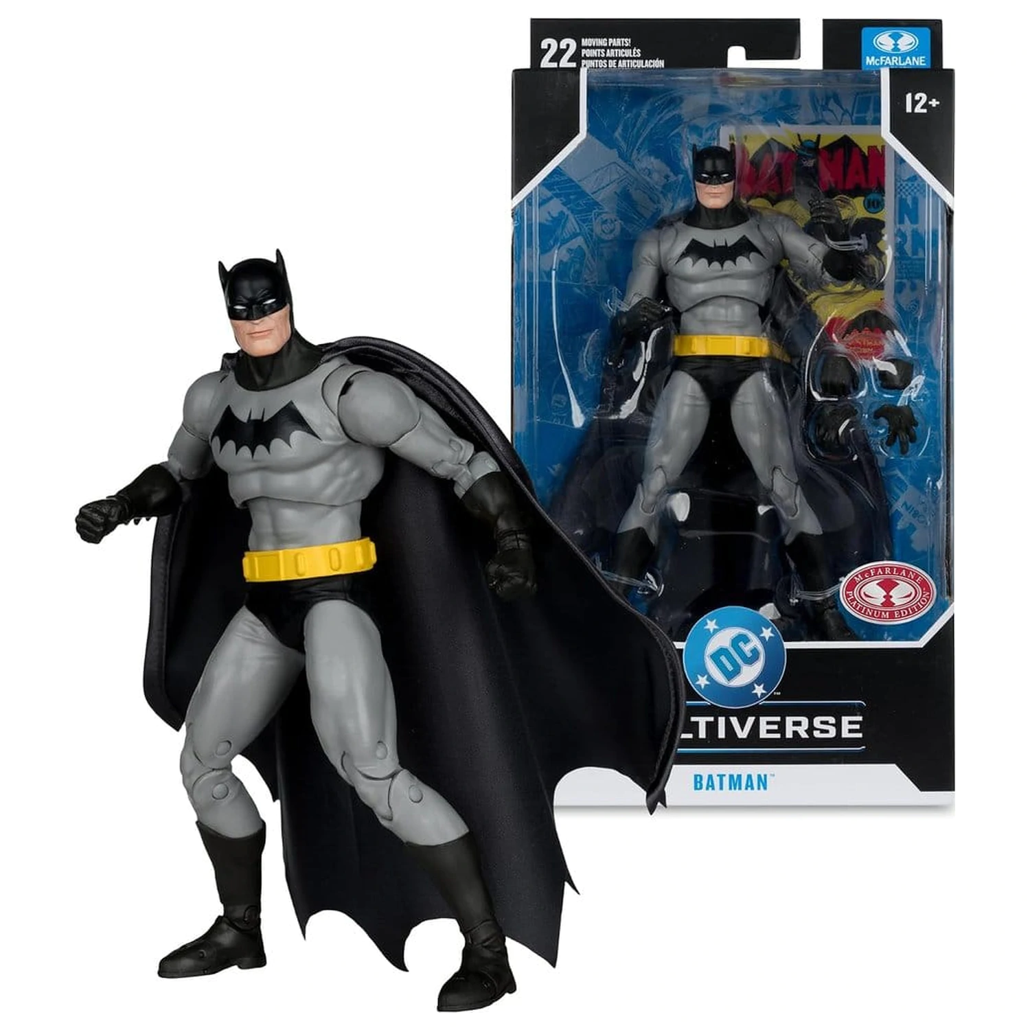 DC Multiverse Action Figure Batman (Batman #1) 18 cm (Platinum Edition) product photo