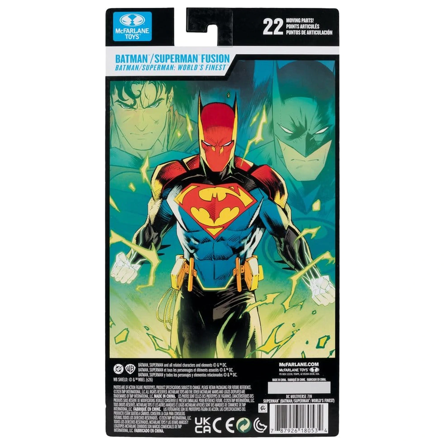 DC Multiverse Action Figure Batman (Superman World's Finest) 18 cm product photo
