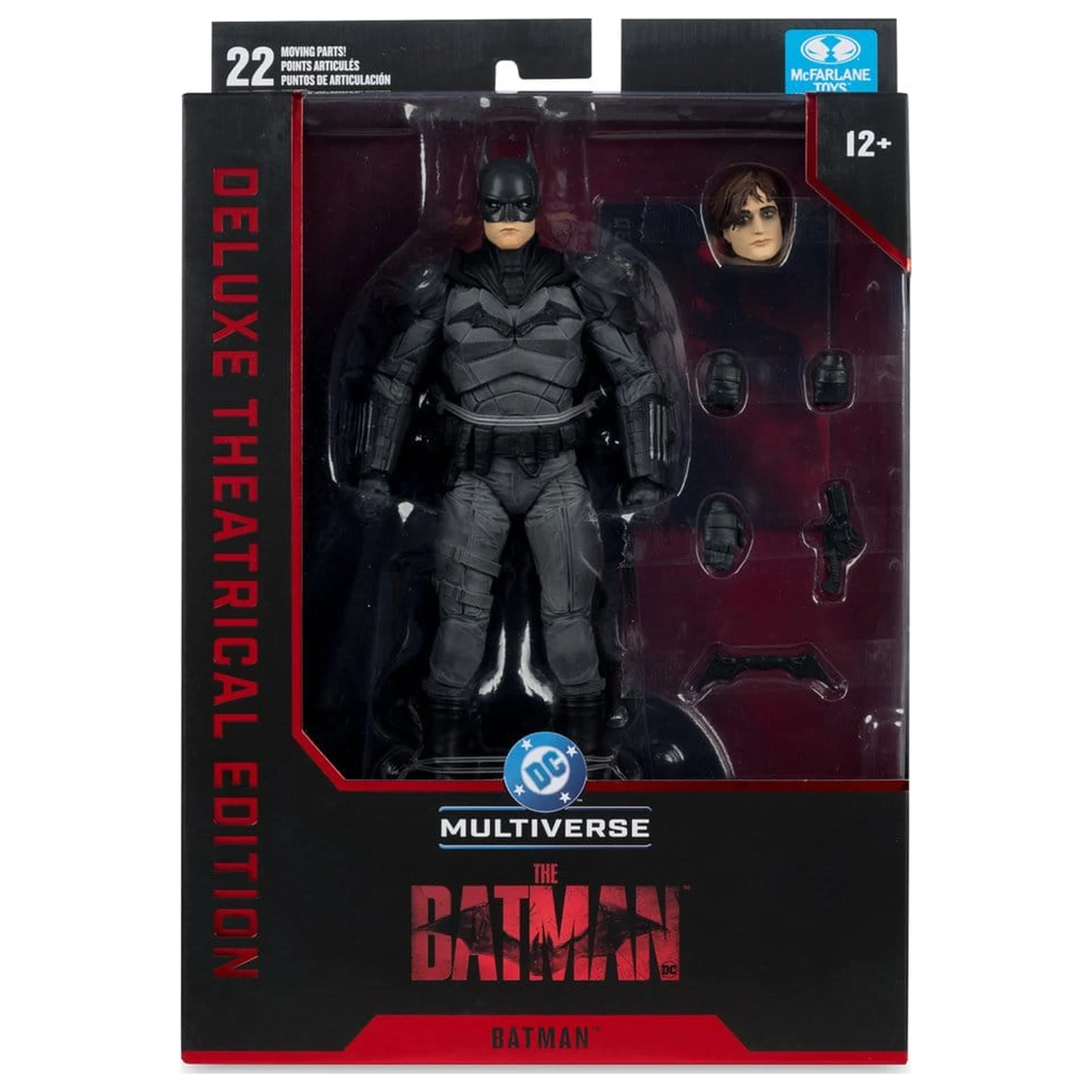 DC Multiverse Action Figure Batman (The Batman) Deluxe Theatrical Edition 18 cm product photo