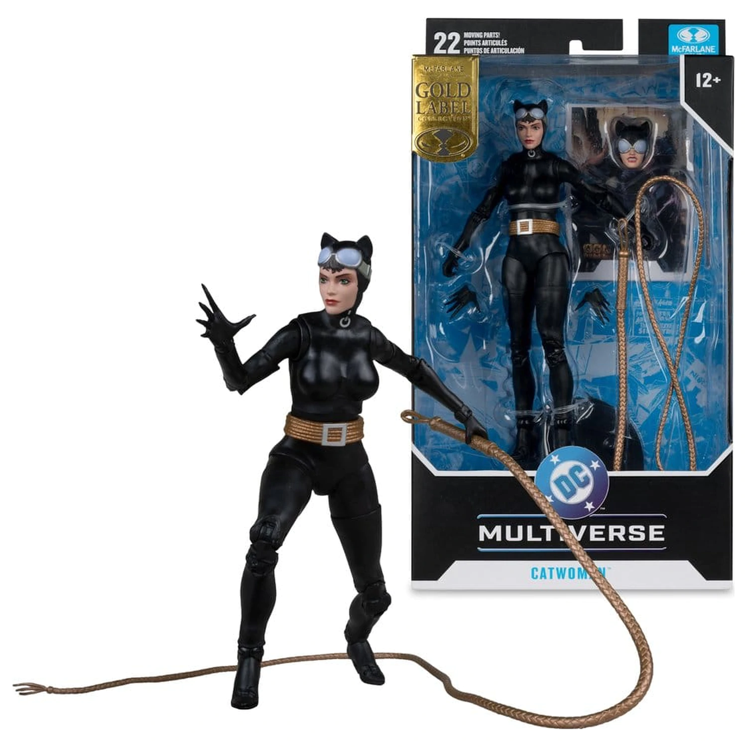 DC Multiverse Action Figure Catwoman (Batman: Hush) (Gold Label) 17 cm product photo
