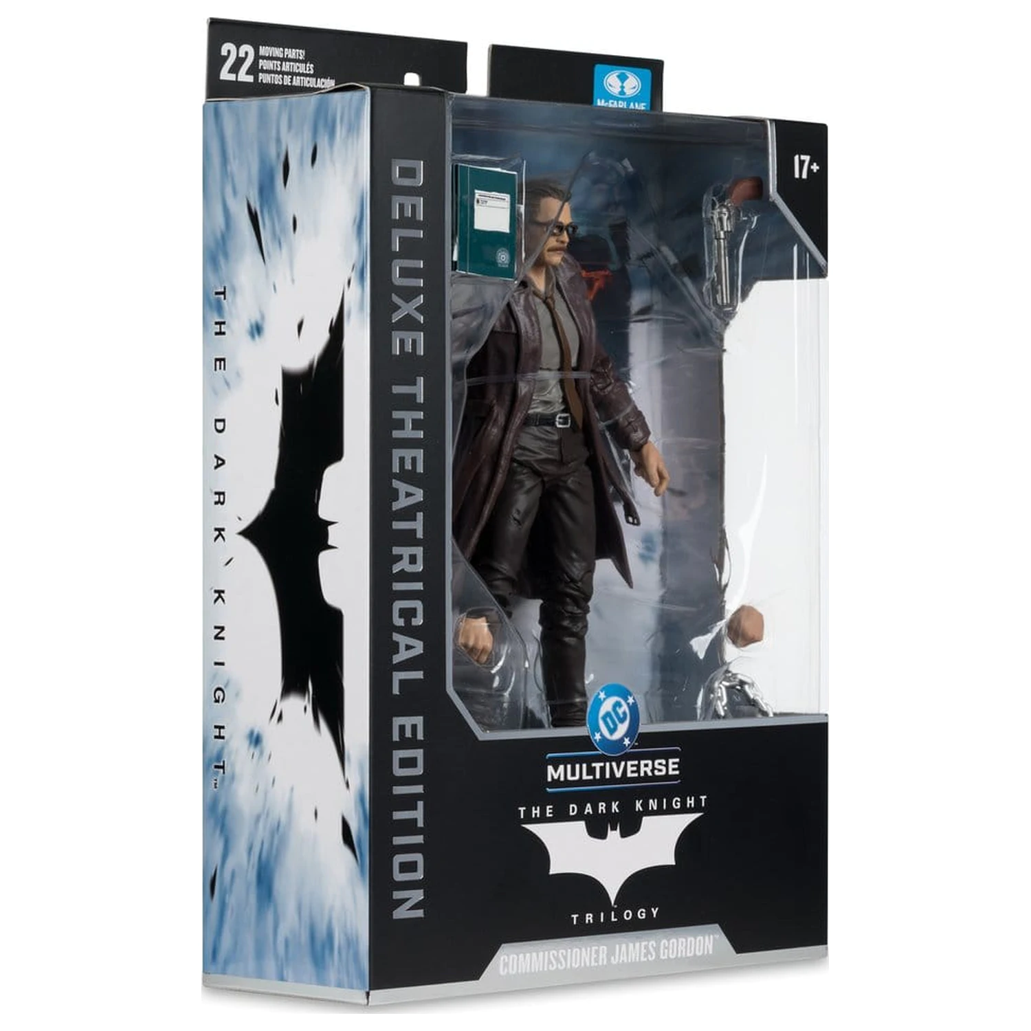 DC Multiverse Action Figure Commissioner James Gordon (The Dark Knight Trilogy) Deluxe Theatrical Edition 18 cm product photo