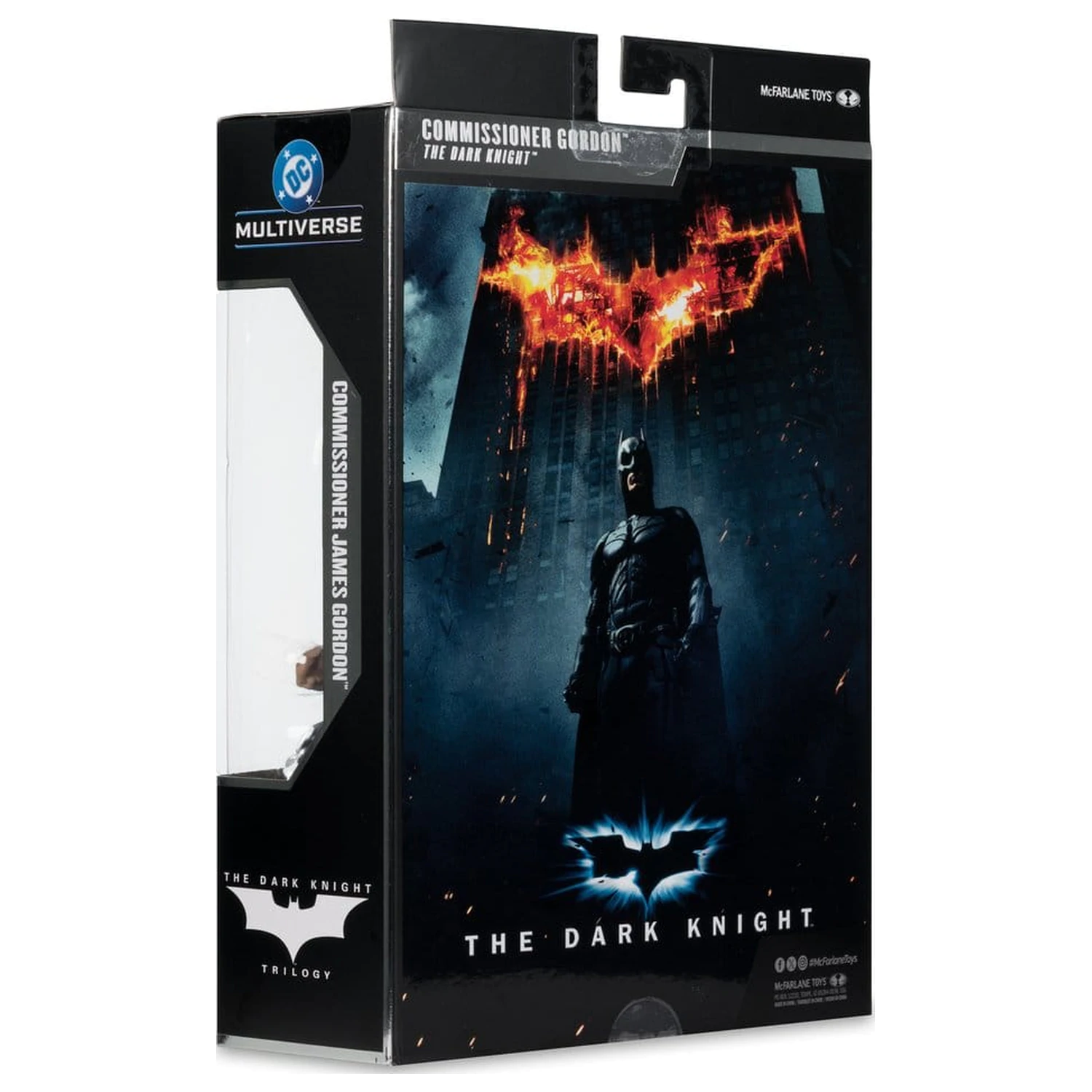DC Multiverse Action Figure Commissioner James Gordon (The Dark Knight Trilogy) Deluxe Theatrical Edition 18 cm product photo