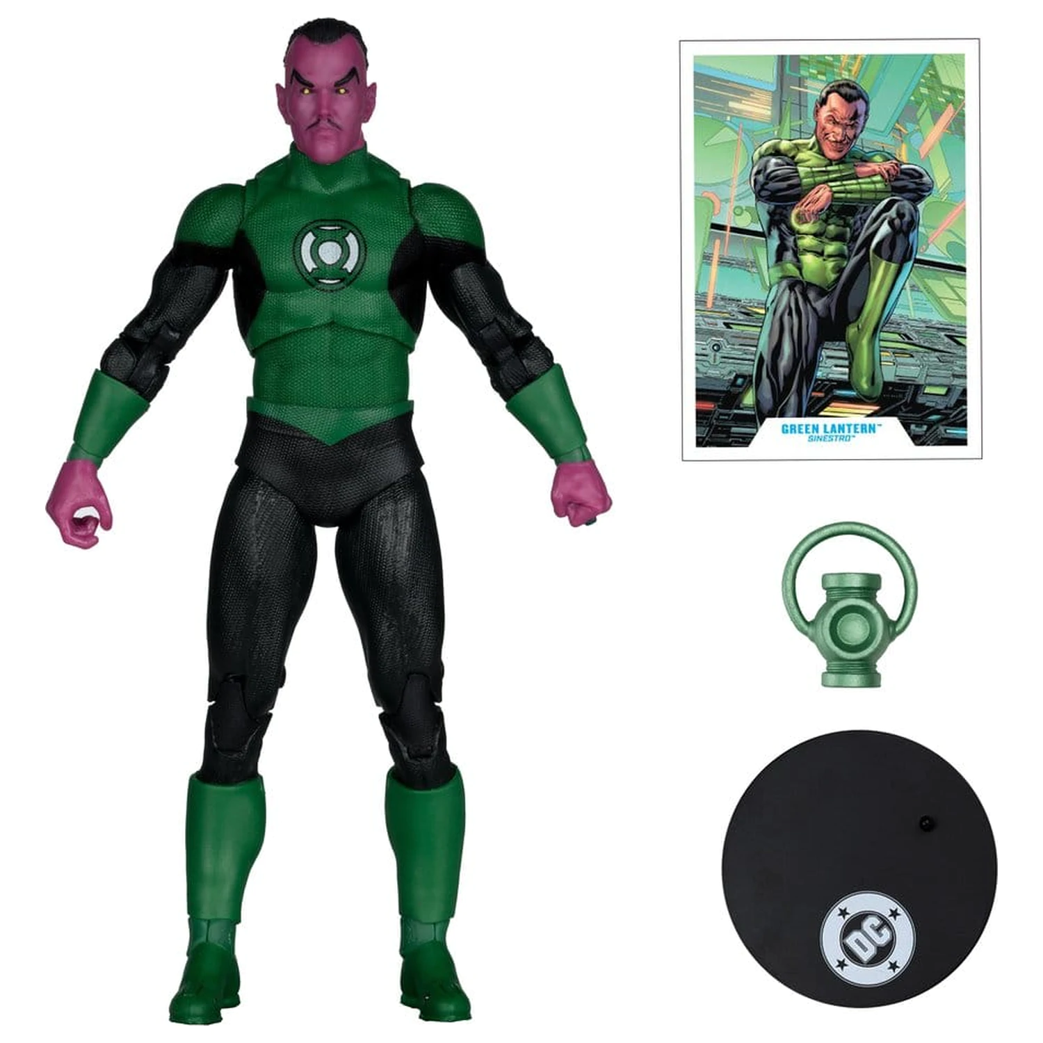 DC Multiverse Action Figure Green Lantern Sinestro (Green Lantern Corps 1) 18 cm product photo