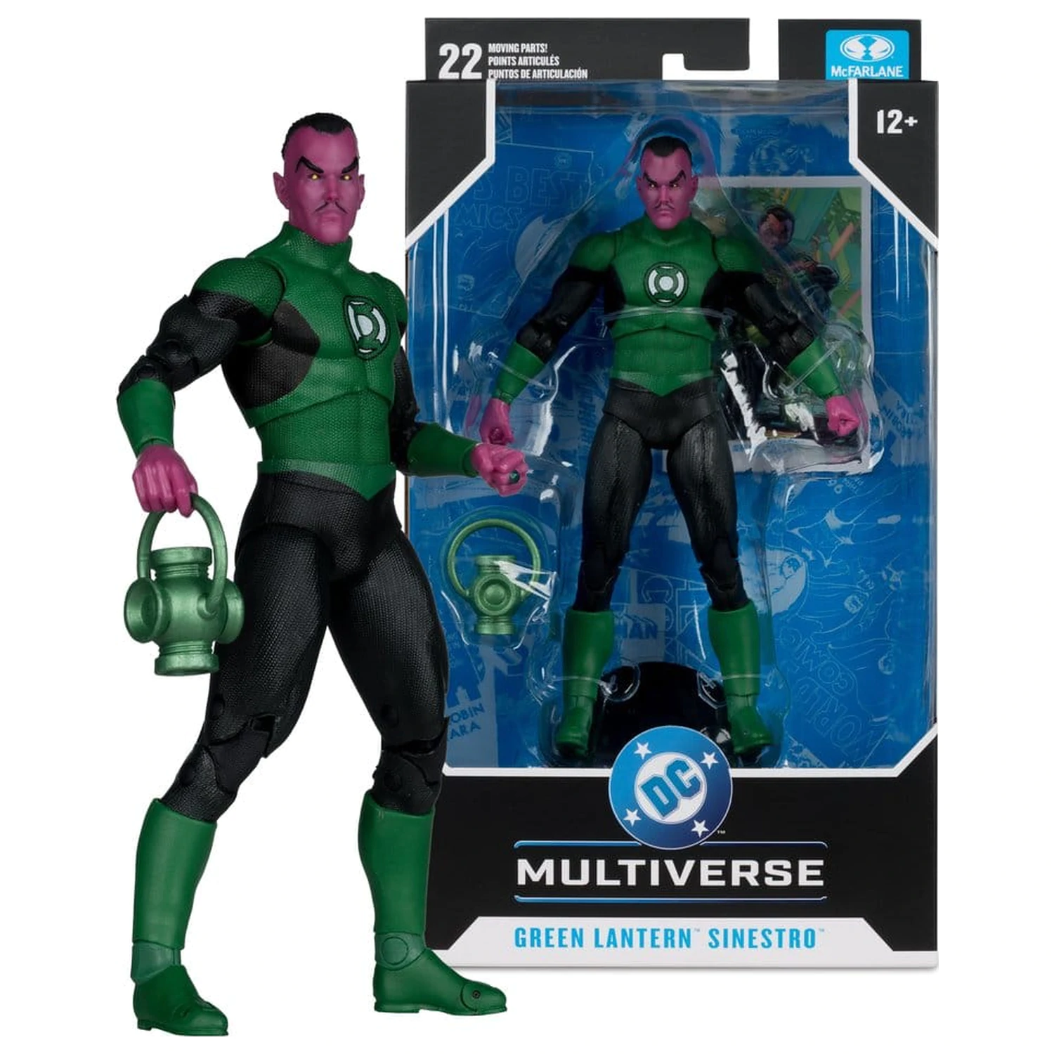 DC Multiverse Action Figure Green Lantern Sinestro (Green Lantern Corps 1) 18 cm product photo