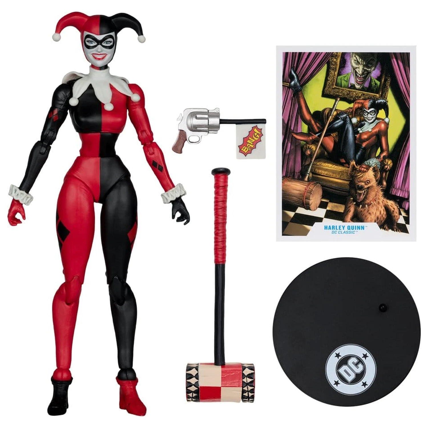 DC Multiverse Action Figure Harley Quinn (DC Classic) (Gold Label) 18 cm product photo