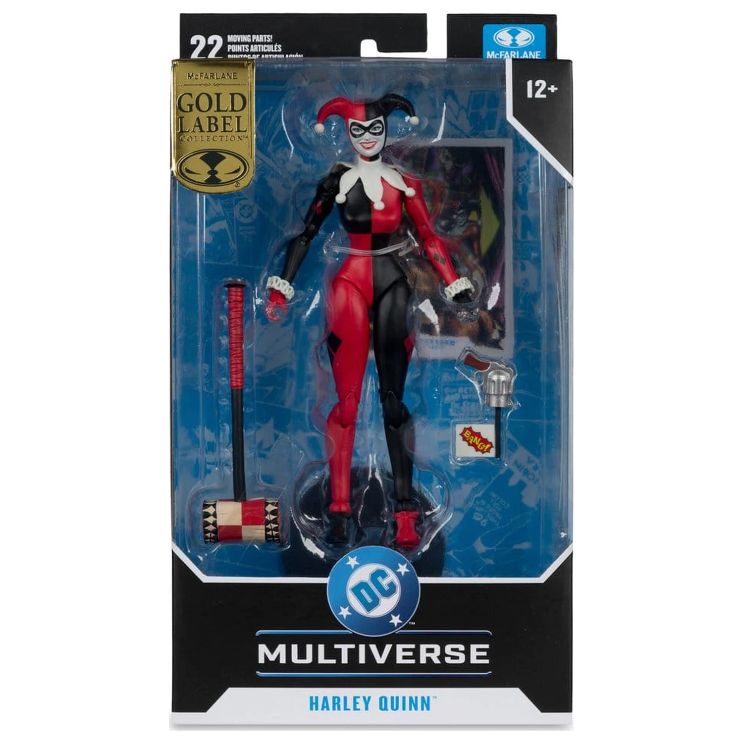 DC Multiverse Action Figure Harley Quinn (DC Classic) (Gold Label) 18 cm product photo