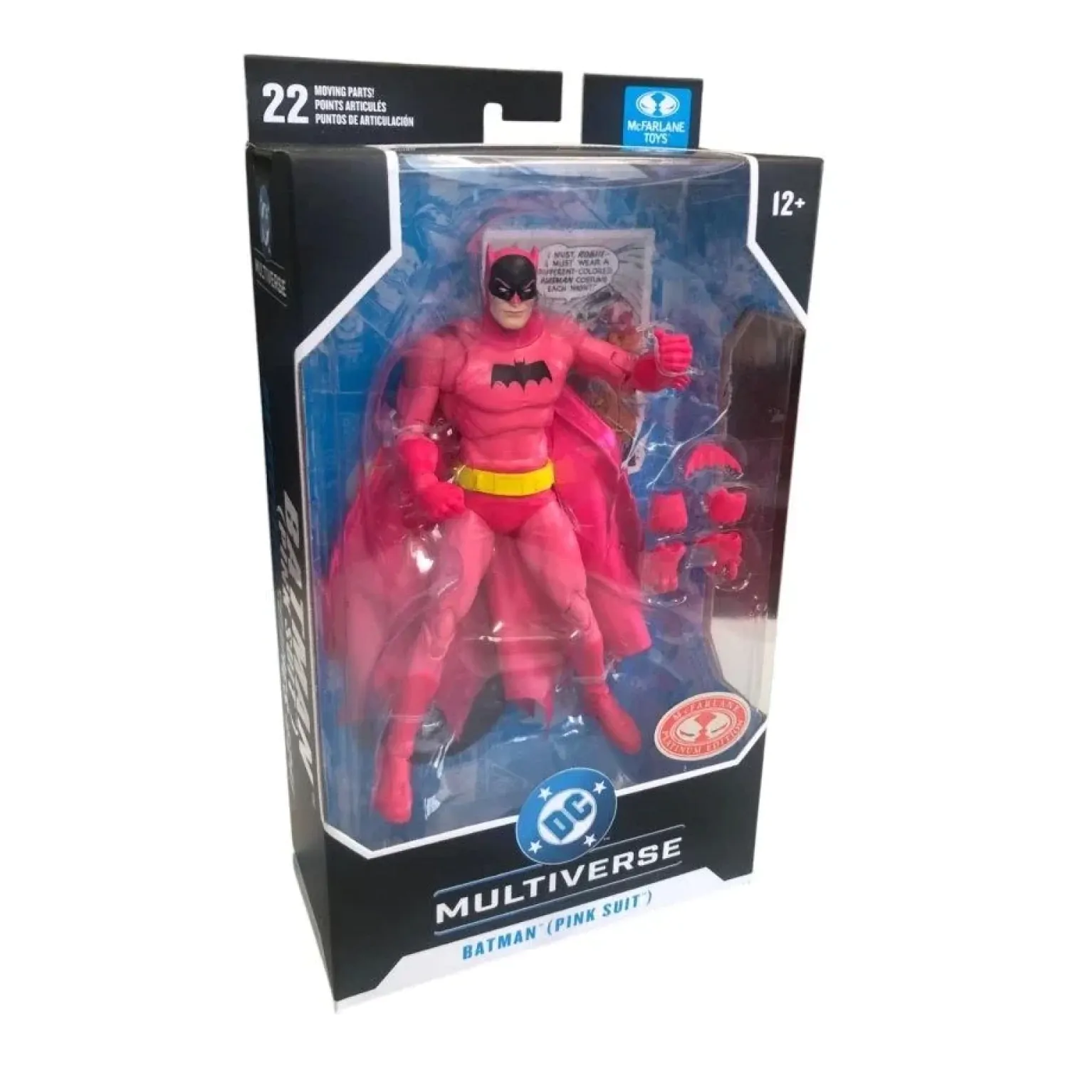 DC Multiverse Action Figure Pink Batman (CHASE) 18 cm product photo
