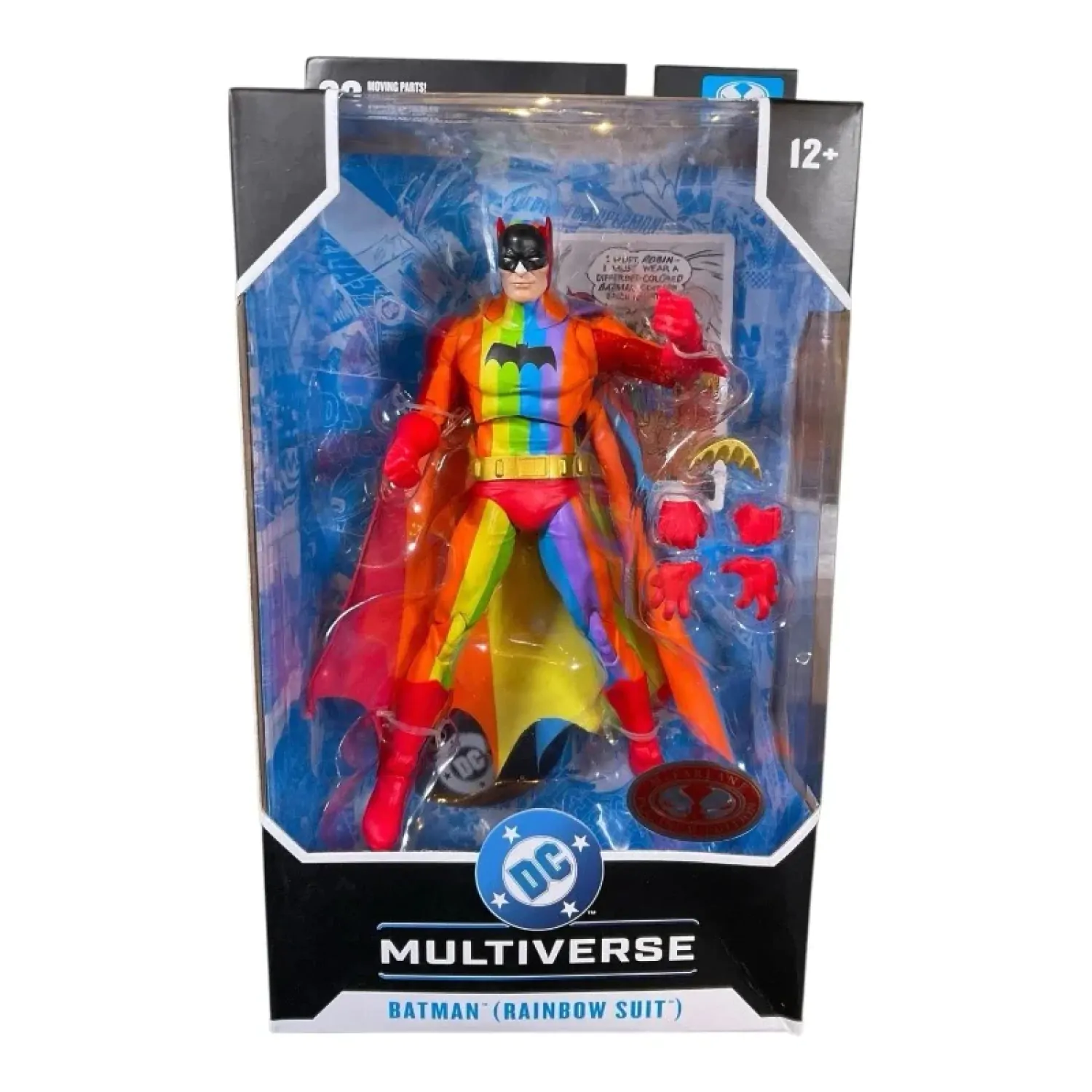 DC Multiverse Action Figure Rainbow Batman (CHASE) 18 cm product photo