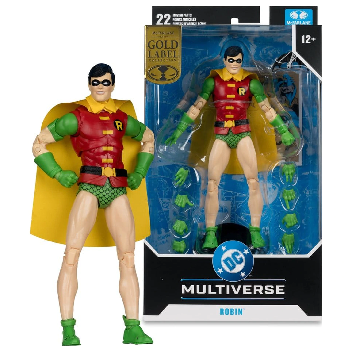 DC Multiverse Action Figure Robin (Silver Age) (Gold Label) 17 cm product photo