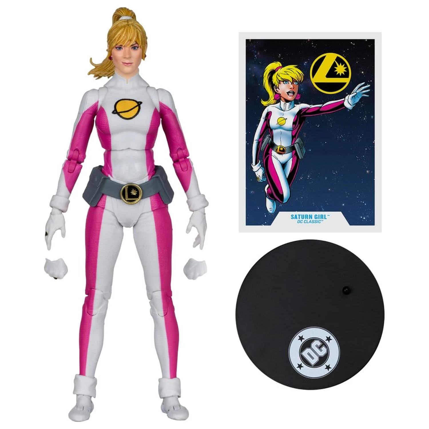 DC Multiverse Action Figure Saturn Girl (DC Classic) (Red Platinum Edition) 18 cm product photo