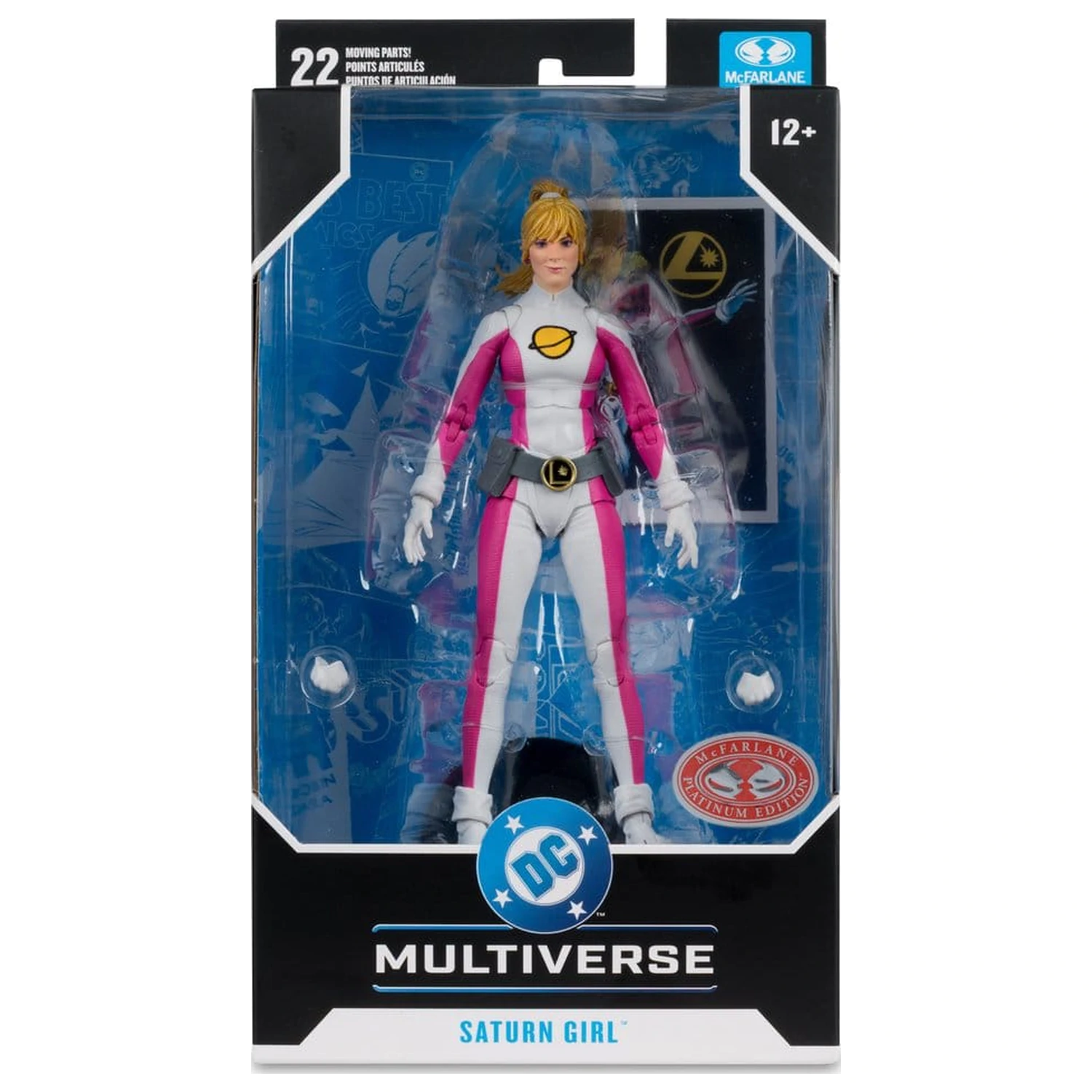 DC Multiverse Action Figure Saturn Girl (DC Classic) (Red Platinum Edition) 18 cm product photo