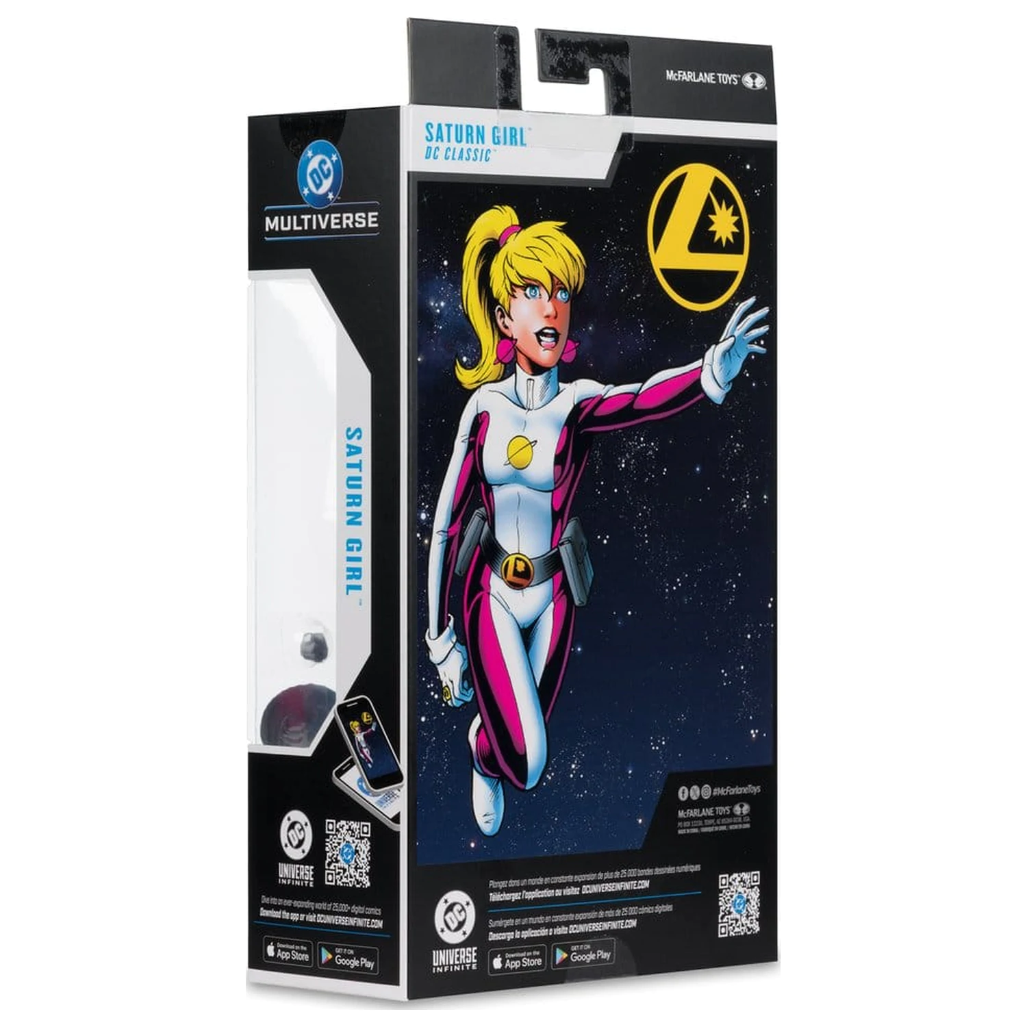DC Multiverse Action Figure Saturn Girl (DC Classic) (Red Platinum Edition) 18 cm product photo