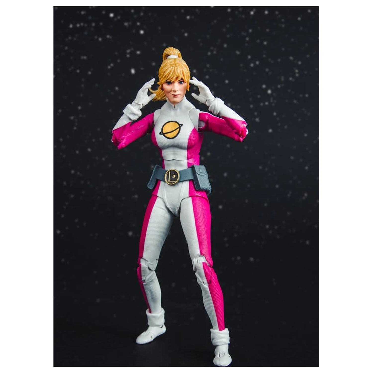 DC Multiverse Action Figure Saturn Girl (DC Classic) (Red Platinum Edition) 18 cm product photo
