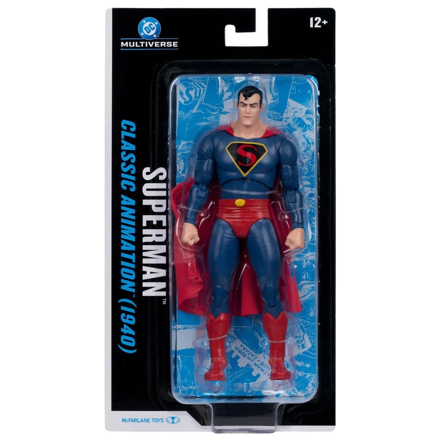 DC Multiverse Action Figure Superman (Classic Animation 1940) 19 cm product photo