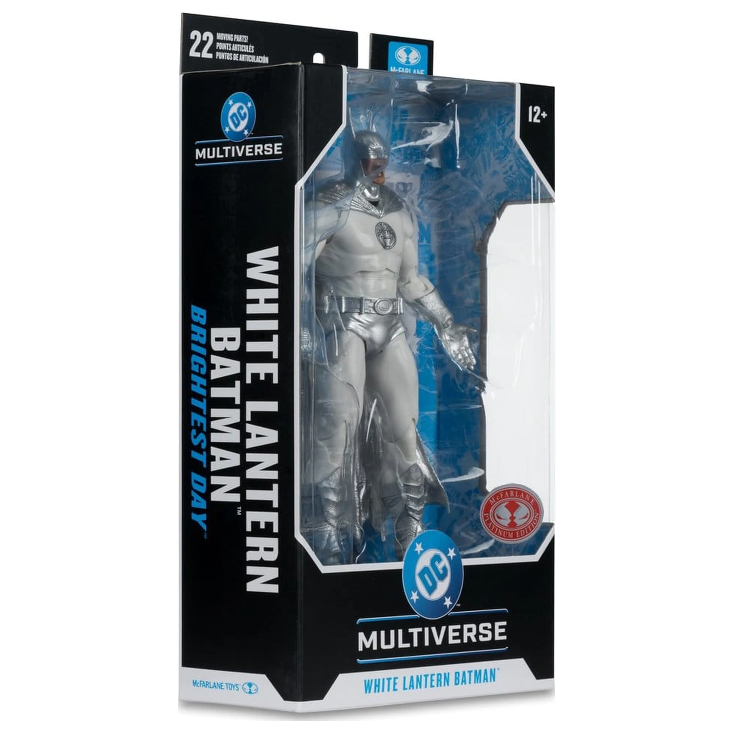 DC Multiverse Action Figure White Lantern Batman (Brightest Day) (Red Platinum Edition) 18 cm product photo