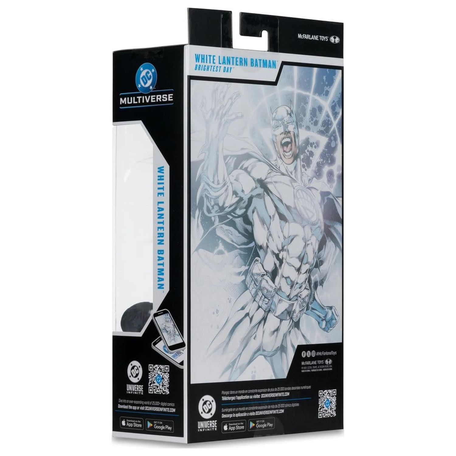 DC Multiverse Action Figure White Lantern Batman (Brightest Day) (Red Platinum Edition) 18 cm product photo