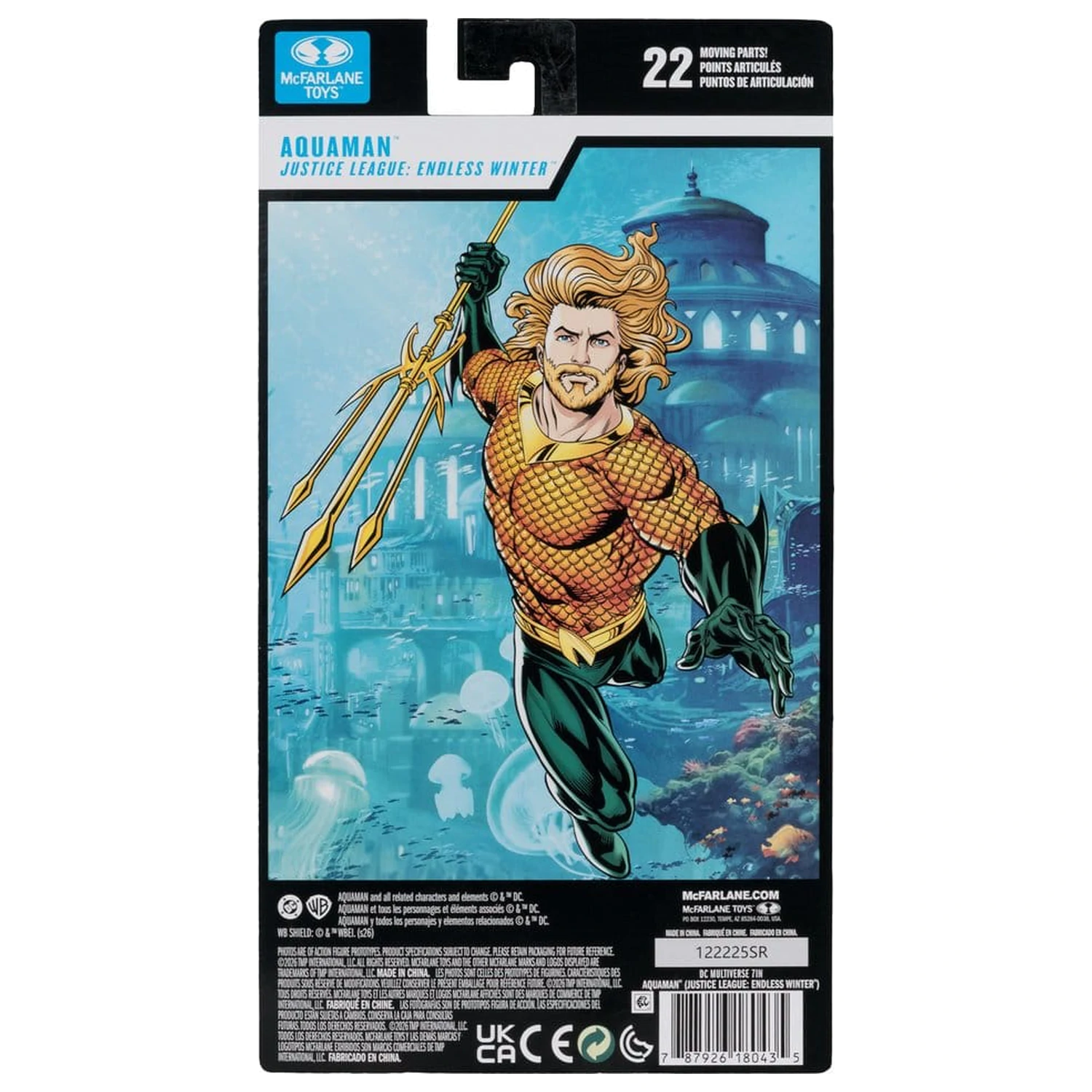 DC Multiverse Action Figure  Aquaman (Endless Winter) (Blister Card) 18 cm product photo