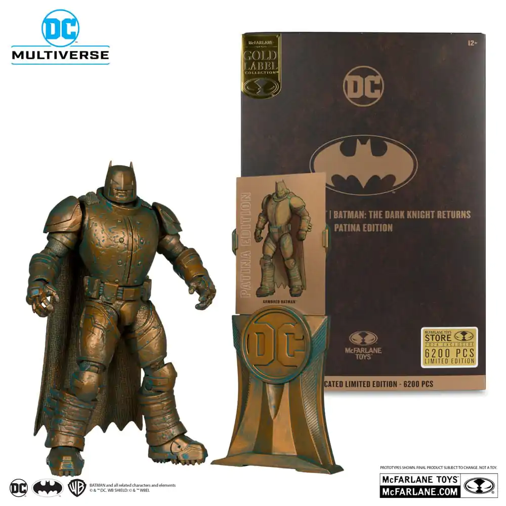 DC Multiverse Action Figure Armored Batman (Batman: The Dark Knight Returns) Patina Edition (Gold Label) 18 cm product photo