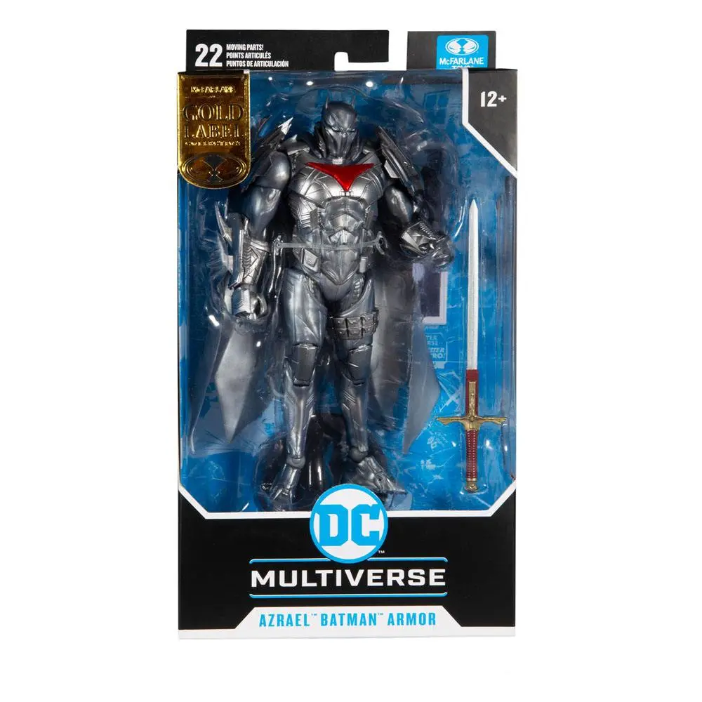 DC Multiverse Action Figure Azrael Batman Armor (Batman: Curse of the White Knight) Gold Label 18 cm product photo