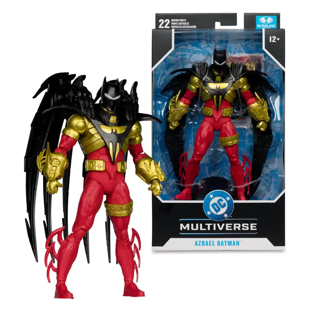 DC Multiverse Action Figure Azrael Batman (Knightquest) 19 cm product photo