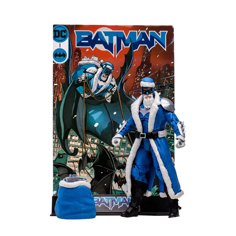 DC Multiverse Action Figure Bat Santa (Blue Variant)(Gold Label) 18 cm product photo