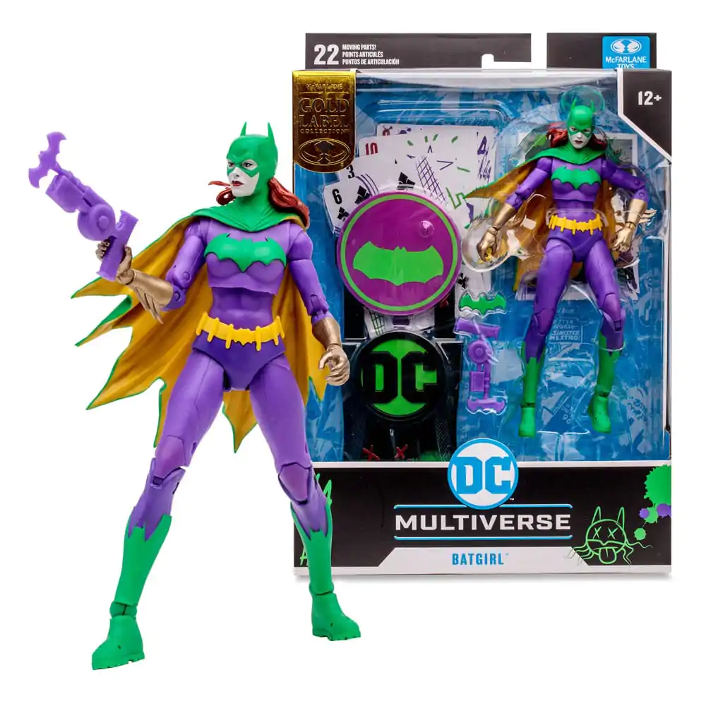 DC Multiverse Action Figure Batgirl Jokerized (Three Jokers) (Gold Label) 18 cm termékfotó