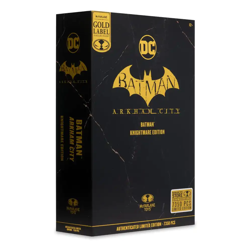 DC Multiverse Action Figure Batman (Arkham City) Knightmare Edition (Gold Label) 19 cm product photo