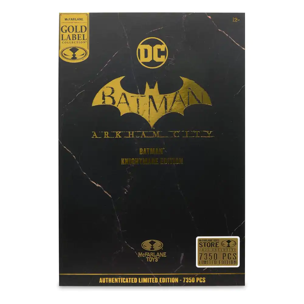 DC Multiverse Action Figure Batman (Arkham City) Knightmare Edition (Gold Label) 19 cm product photo