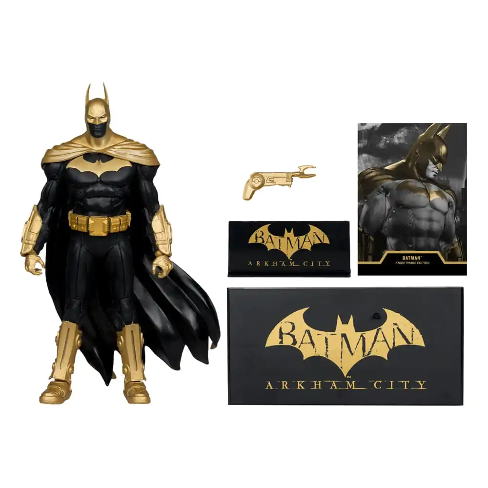DC Multiverse Action Figure Batman (Arkham City) Knightmare Edition (Gold Label) 19 cm product photo