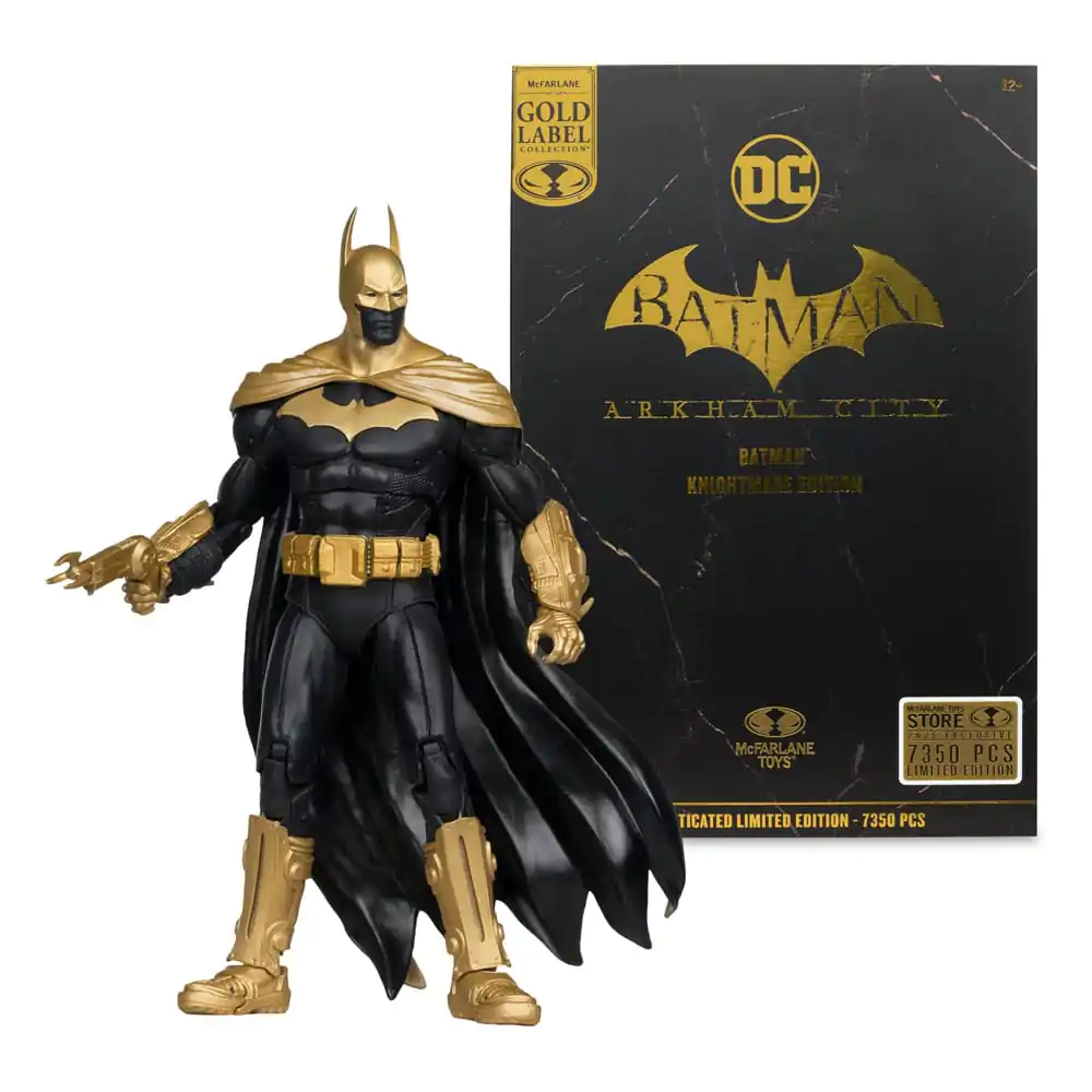 DC Multiverse Action Figure Batman (Arkham City) Knightmare Edition (Gold Label) 19 cm product photo