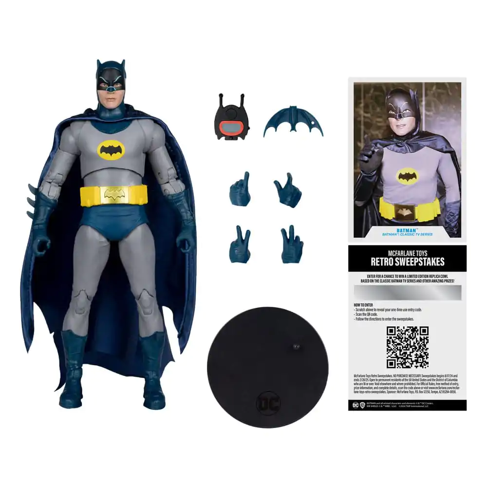 DC Multiverse Action Figure Batman (Batman: Classic TV Series) 18 cm termékfotó