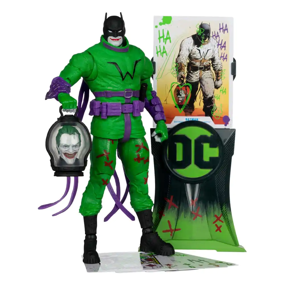 DC Multiverse Action Figure Batman (Batman: Last Knight on Earth) Jokerized (Gold Label) 18 cm product photo