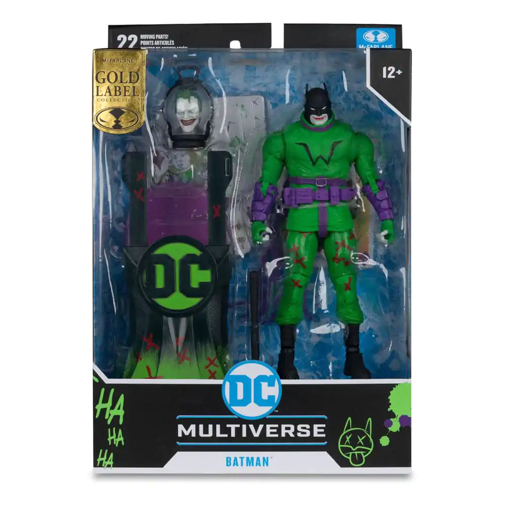 DC Multiverse Action Figure Batman (Batman: Last Knight on Earth) Jokerized (Gold Label) 18 cm product photo