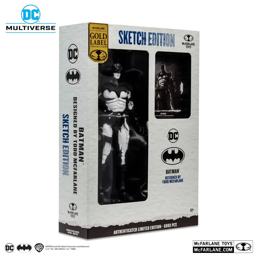 DC Multiverse Action Figure Batman by Todd McFarlane Sketch Edition (Gold Label) 18 cm termékfotó