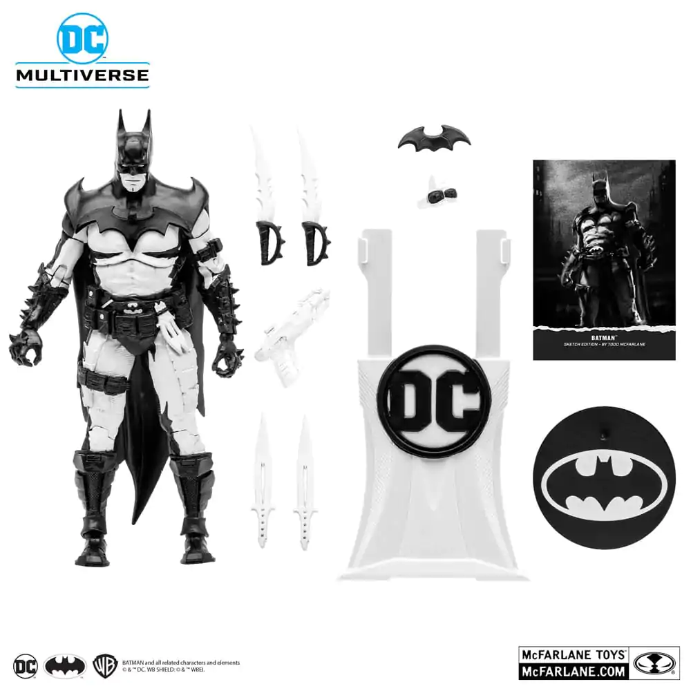 DC Multiverse Action Figure Batman by Todd McFarlane Sketch Edition (Gold Label) 18 cm termékfotó