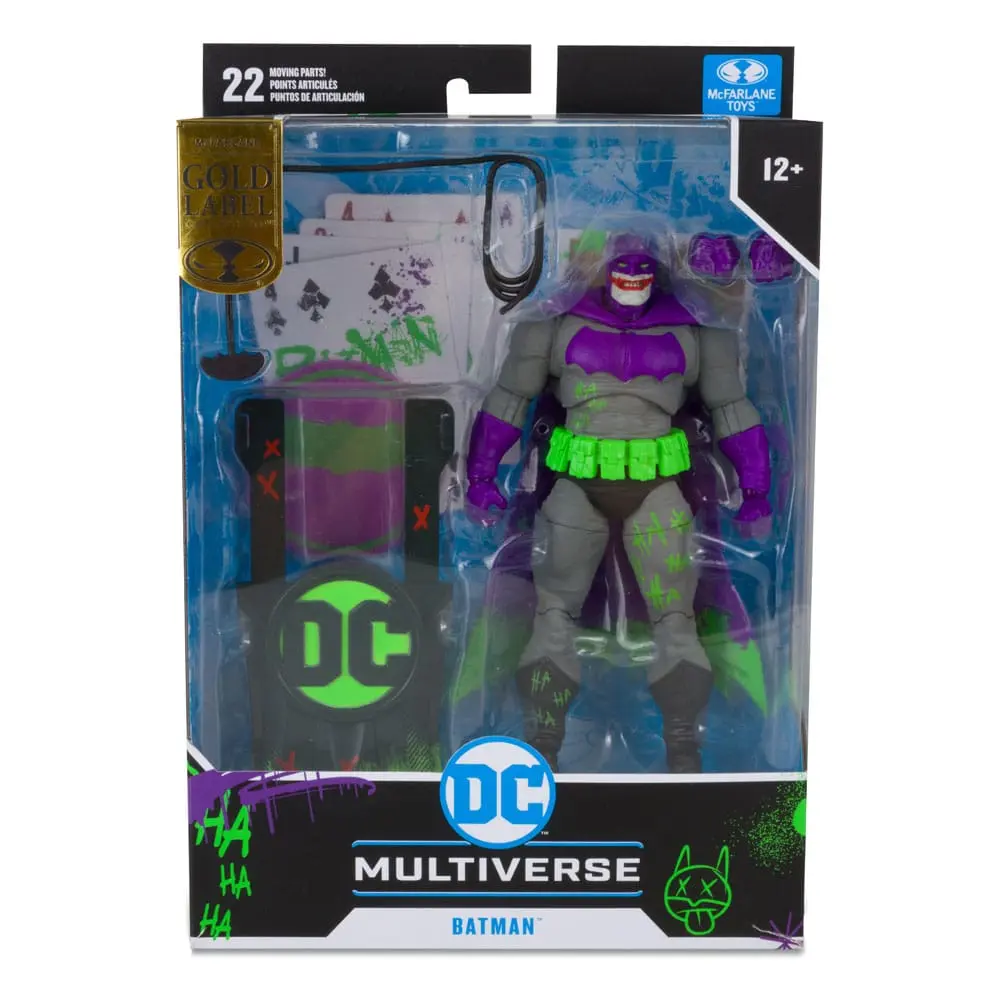 DC Multiverse Action Figure Batman (The Dark Knight Returns) (Jokerized) (Gold Label) 18 cm product photo