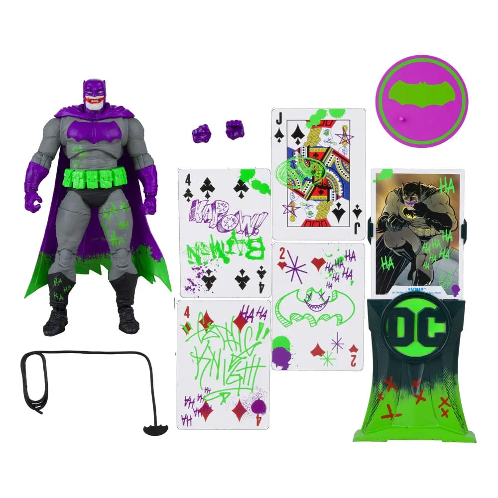 DC Multiverse Action Figure Batman (The Dark Knight Returns) (Jokerized) (Gold Label) 18 cm product photo