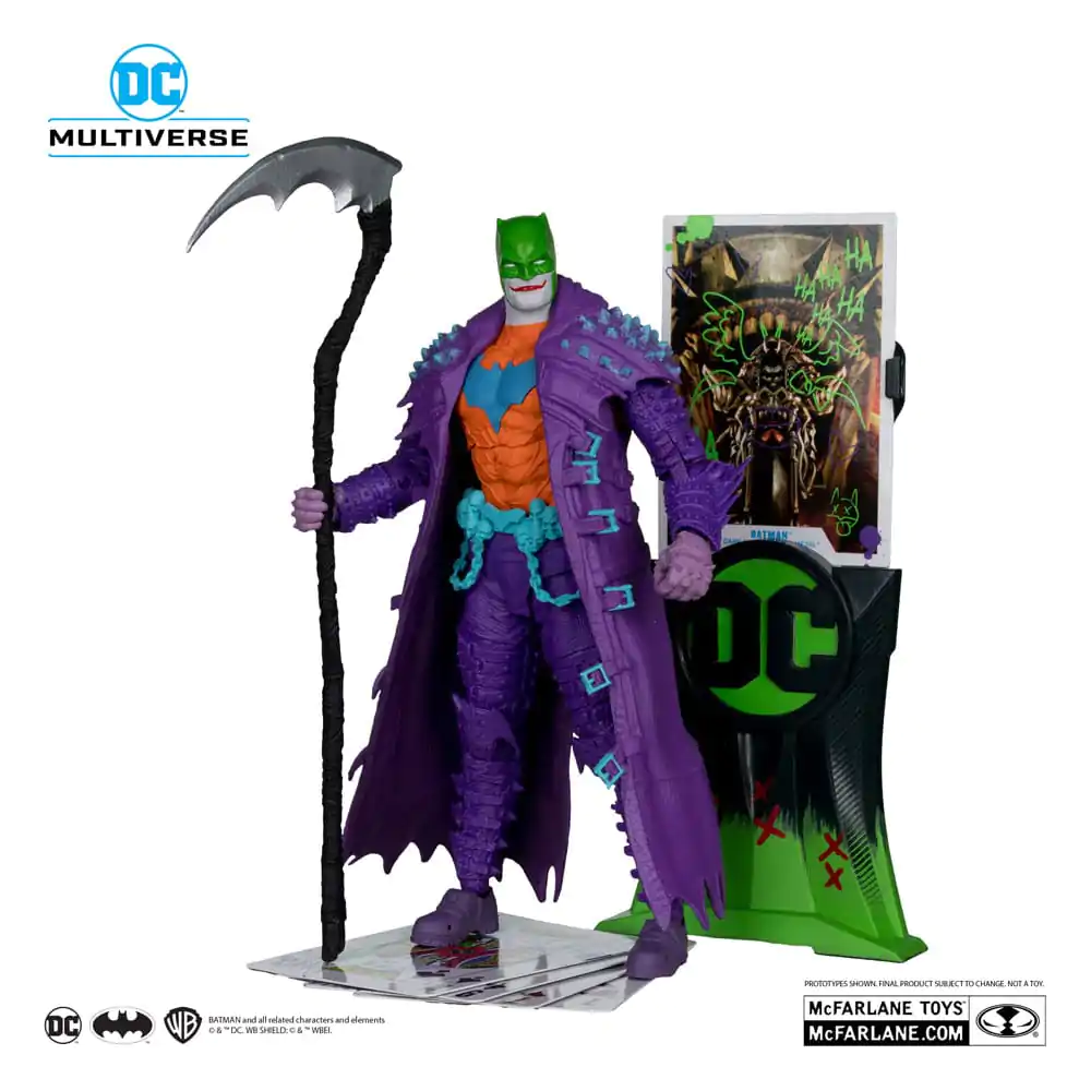 DC Multiverse Action Figure Batman (Dark Nights: Death Metal) Jokerized (Gold Label) 18 cm product photo