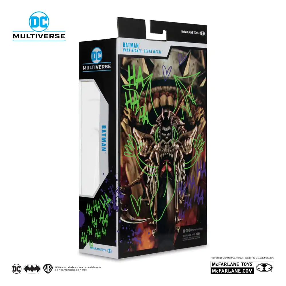 DC Multiverse Action Figure Batman (Dark Nights: Death Metal) Jokerized (Gold Label) 18 cm product photo